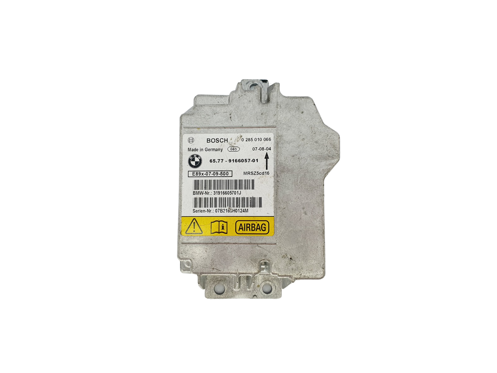 Steuergerät Moduł 65.77-9166057-01 31916605701J BMW Bosch main product photo