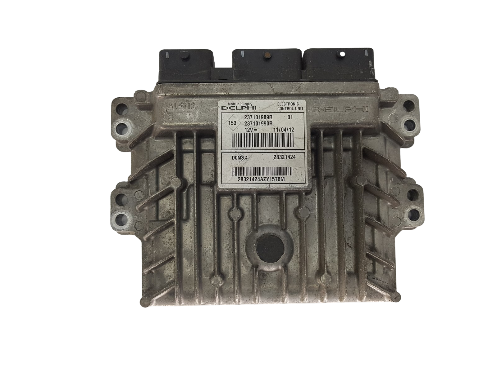 Steuergerät 237101989R 237101990R 28321424 Renault Delphi 19259 main product photo