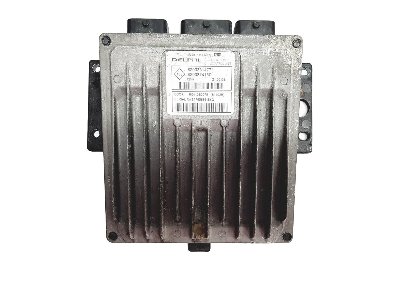 Steuergerät 8200331477 8200374150 R0410B027B Renault Delphi 12160 main product photo