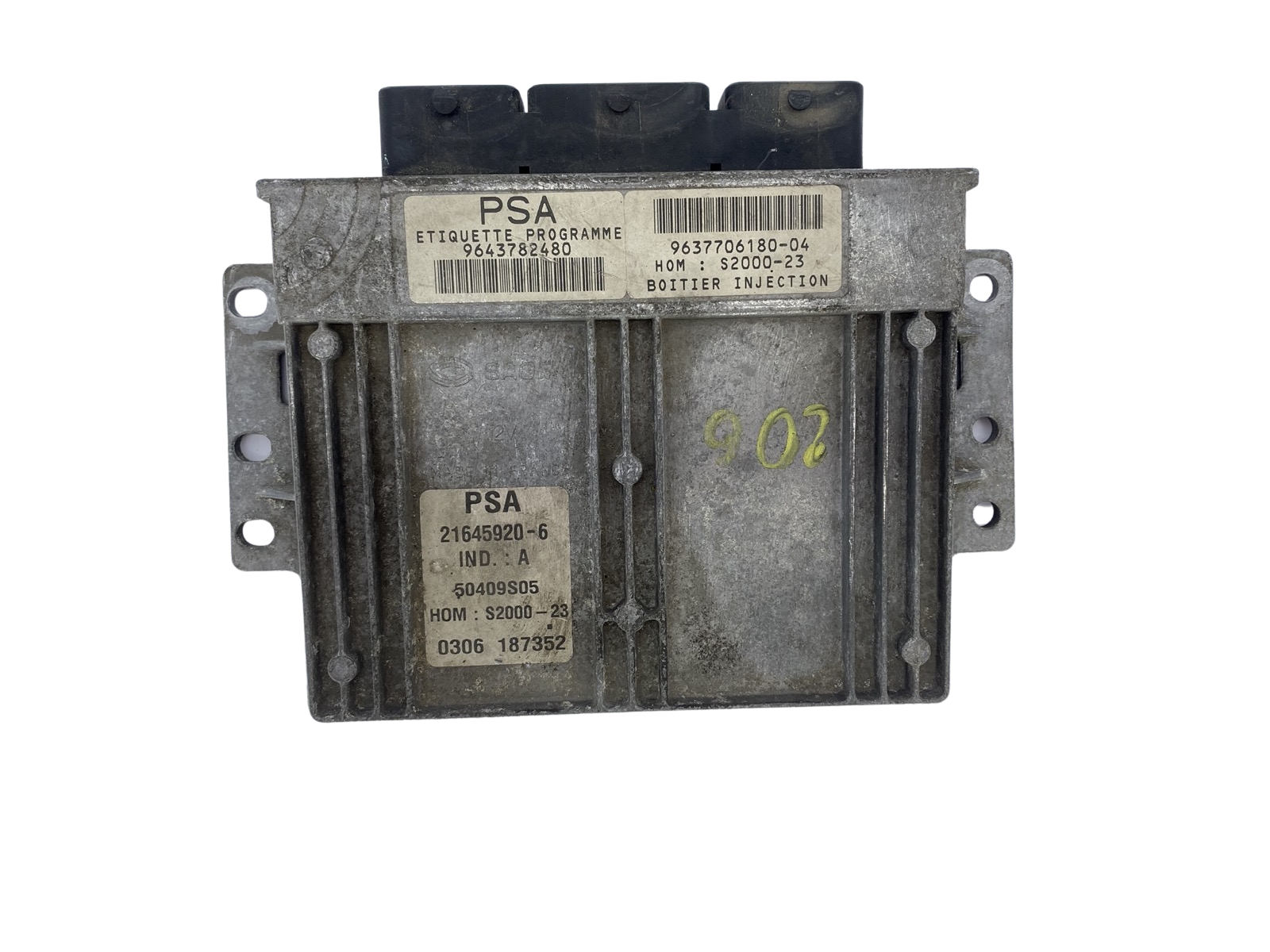 Steuergerät 9643782480 9637706180-04 21645920-6 PSA Sagem 52856 main product photo
