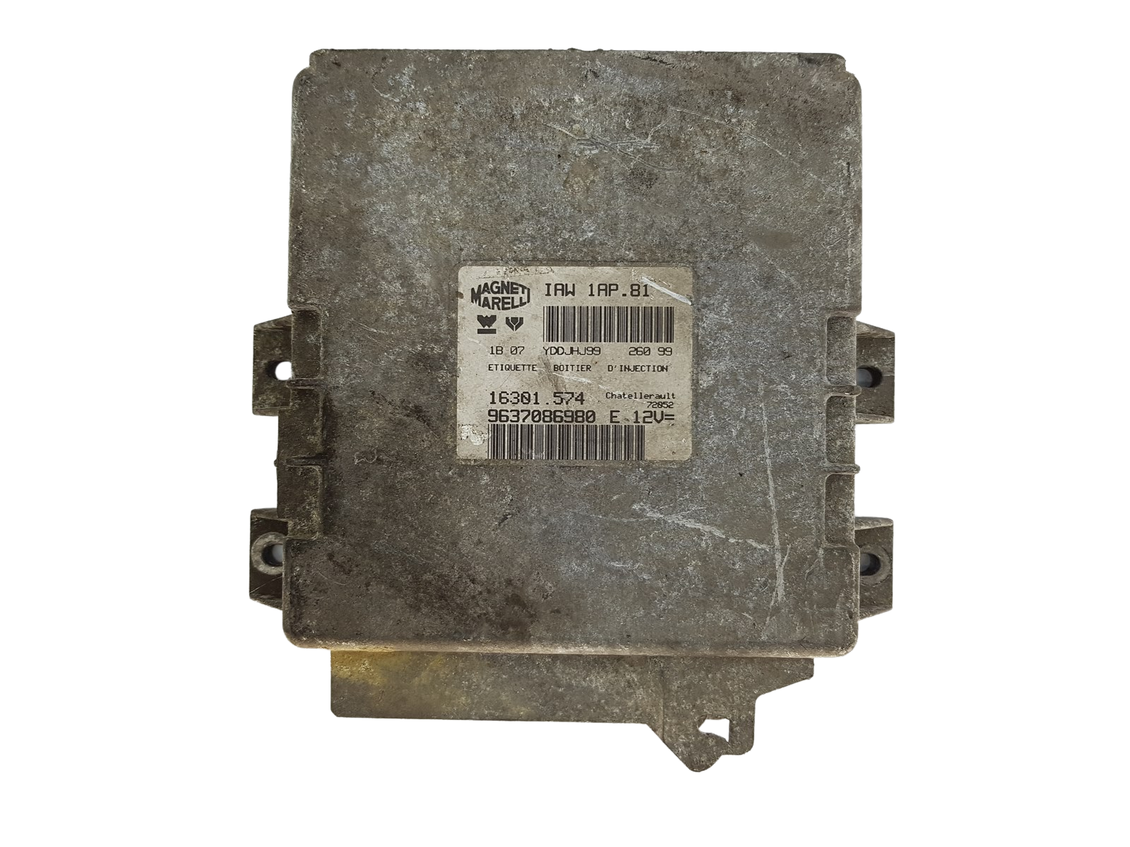 Steuergerät PSA 9637086980 16301.574 IAW 1AP.81 Magneti Marelli 15178 main product photo