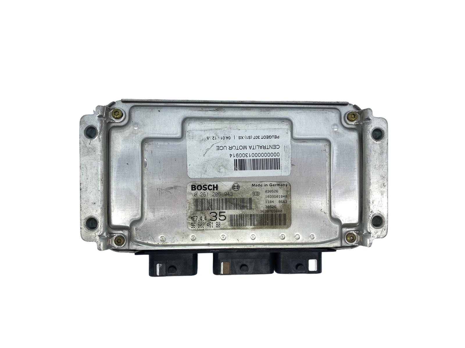 Steuergerät 0261206943 9650346180 9638765680 PSA Bosch 63053 main product photo