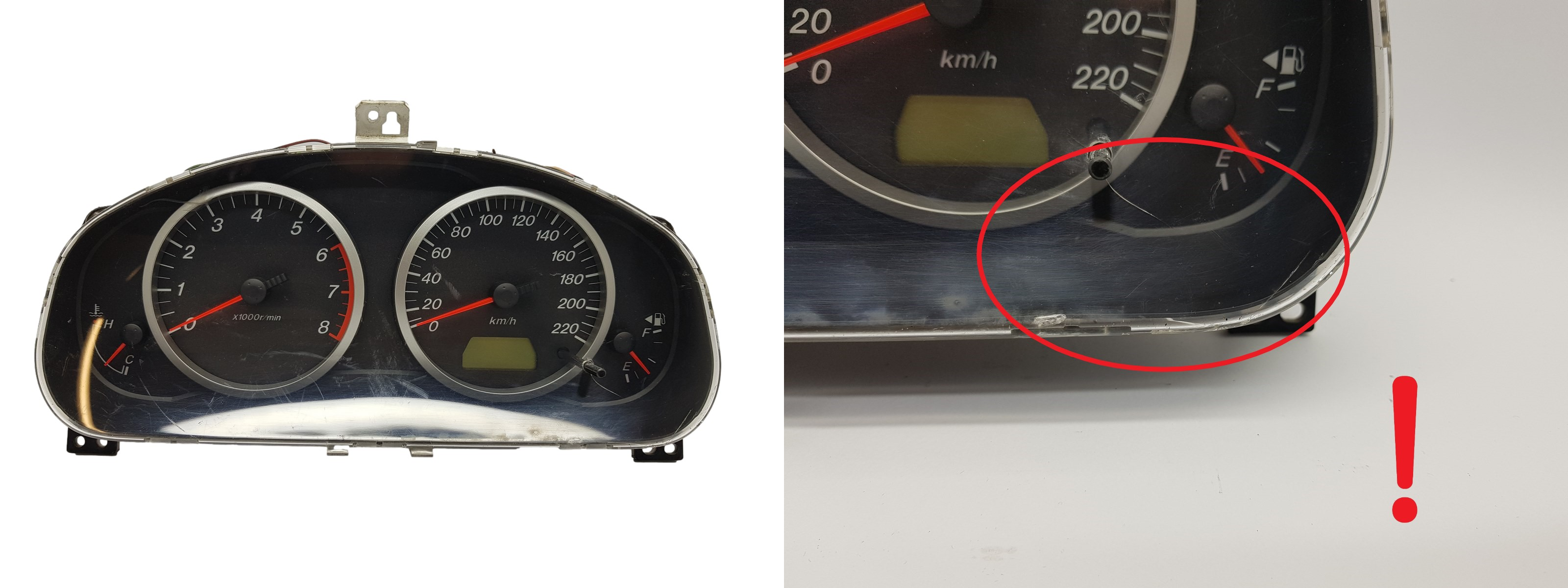 Tacho Kombiinstrument Mazda 2 3M7110849MG DD1455430 2234 main product photo