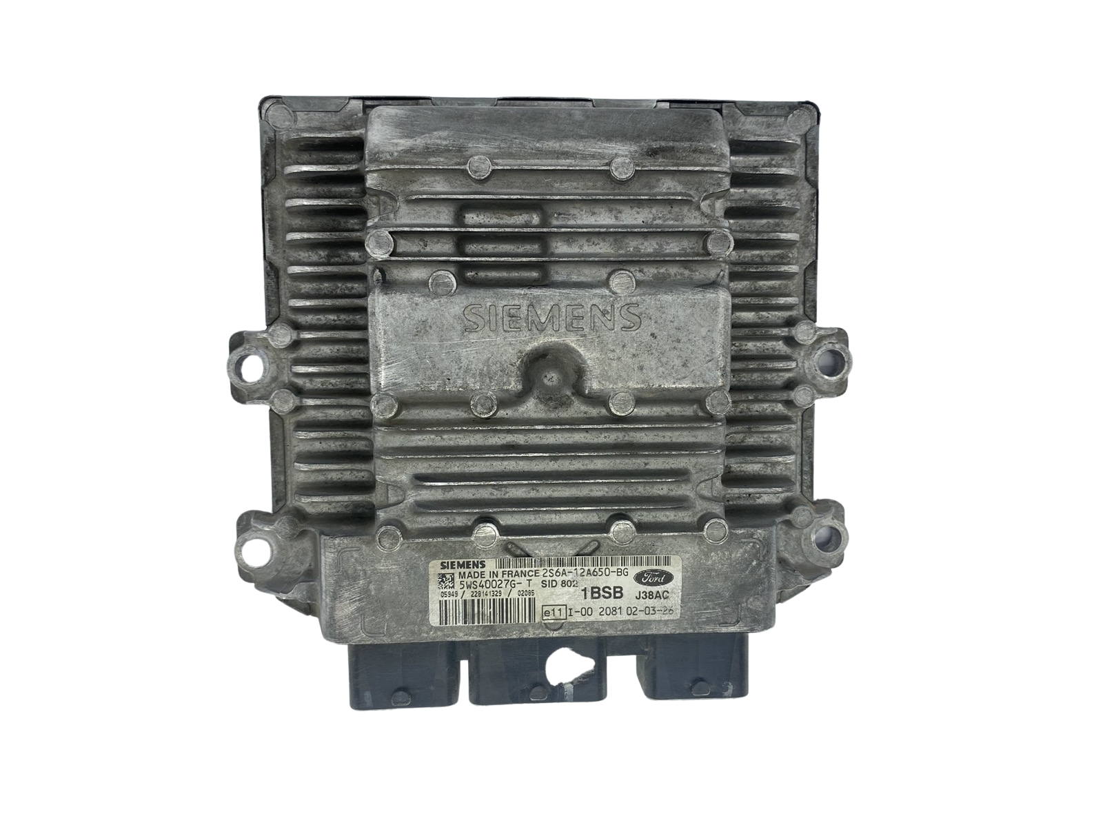Steuergerät 2S6A-12A650-BG 5WS40027G-T SID 802 Ford Siemens 50812 main product photo