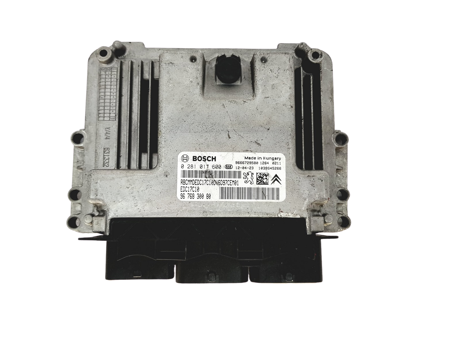 Steuergerät 9676830080 0281017600 9666729580 PSA Bosch 28966 main product photo