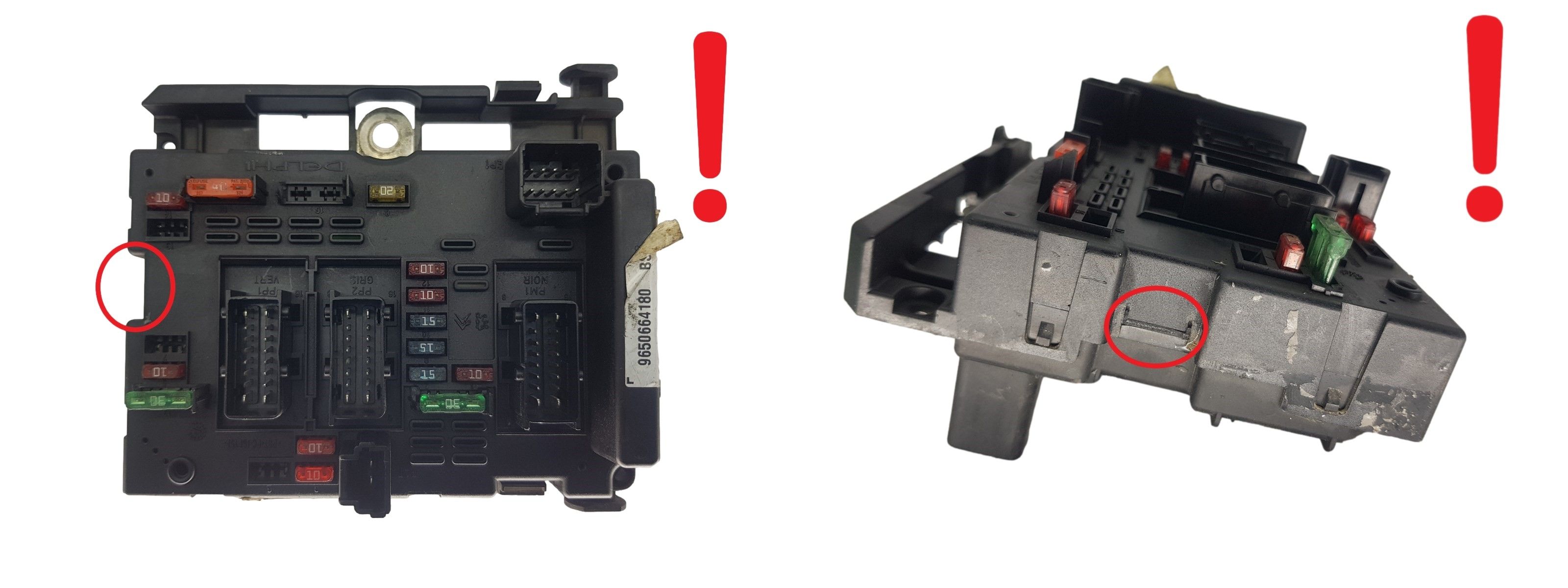 Steuergerät BSM B2 9650664180 PSA Delphi 2031 main product photo