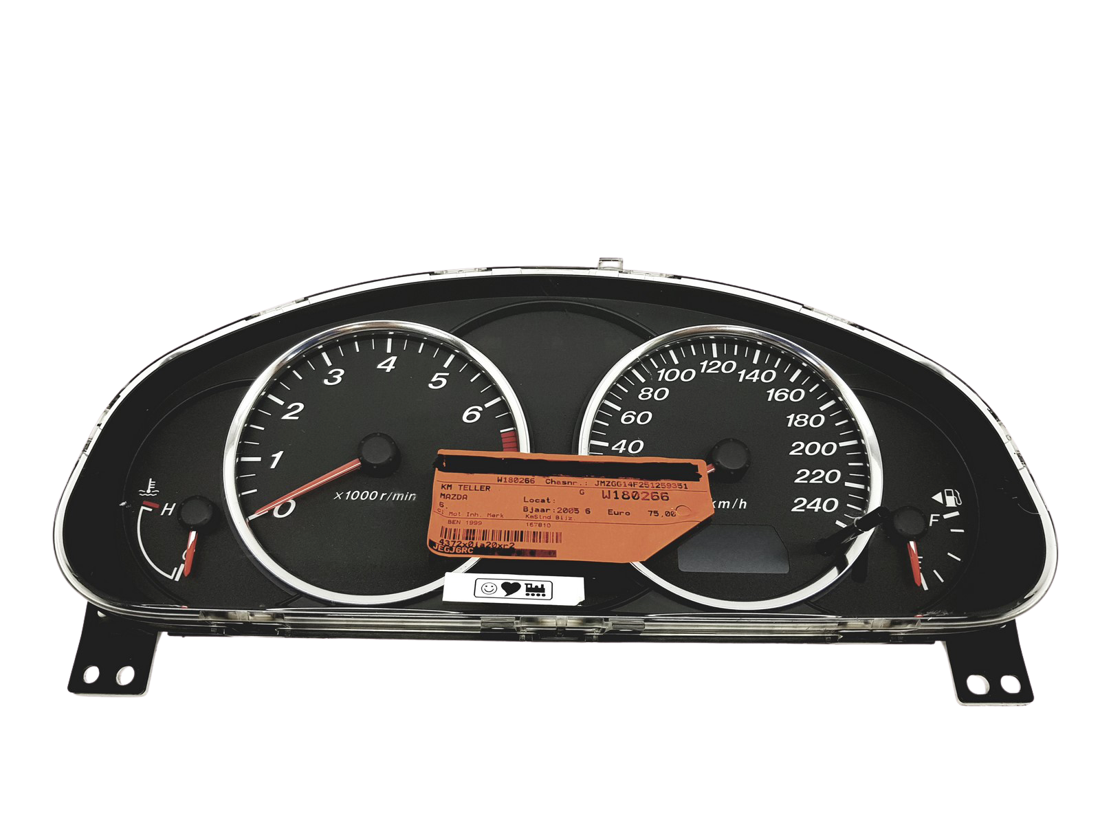 Tacho Kombiinstrument Mazda 6 JEGJ6RC 32301 main product photo