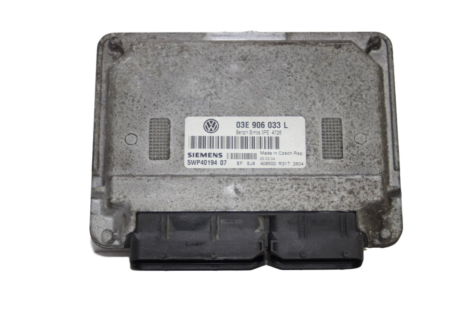 Motorsteuerung 03E906033L 5WP40194 VW 1736 main product photo