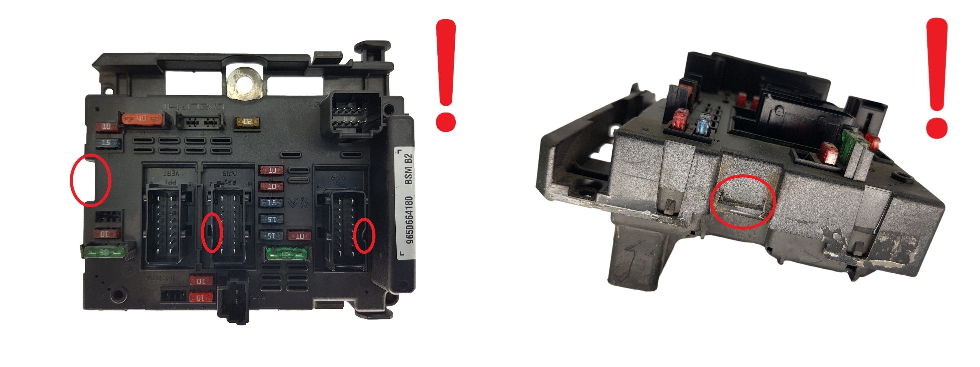 Steuergerät BSM B2 9650664180 PSA Delphi 1732 main product photo