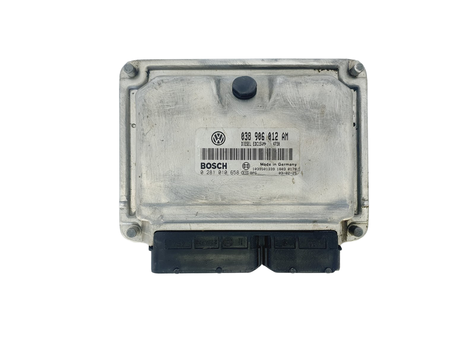 Steuergerät 038906012AM 0281010658 VW Bosch 45551 main product photo