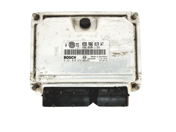 Steuergerät 038906019AT 0281010974 Volkswagen Bosch 19075 main product photo