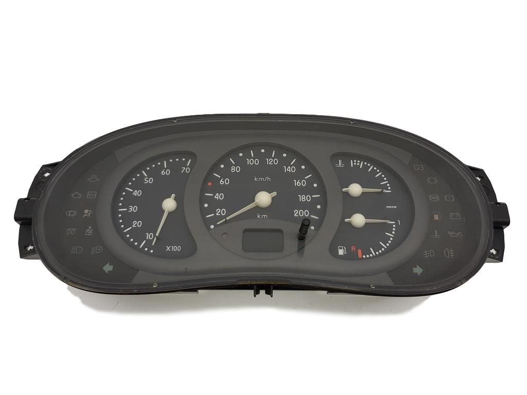 Tacho Kombiinstrument Renault Clio 2 7700410432 F 16666 main product photo