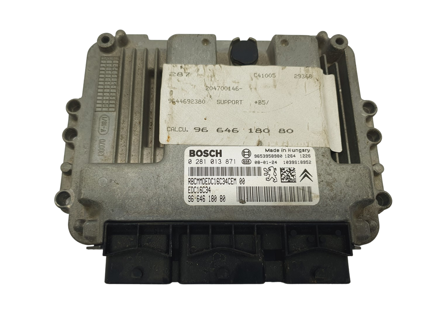 Steuergerät 0281013871 9653958980 9664618080 PSA Bosch 68054 main product photo