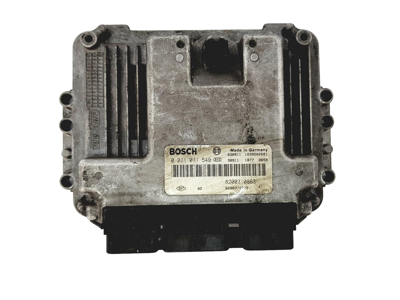 Steuergerät 0281011549 8200310863 8200370779 Renault Bosch 14991 main product photo