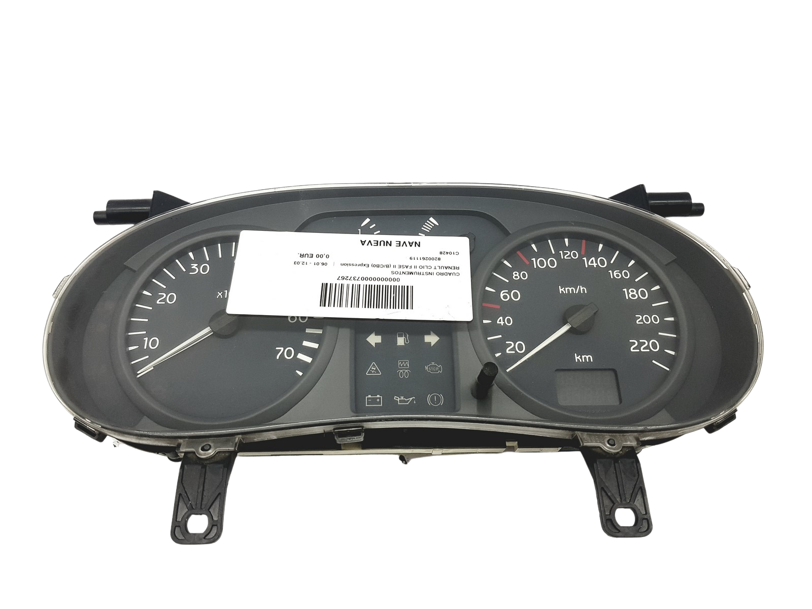 Tacho Kombiinstrument Renault Clio 2 8200261119 55531 main product photo