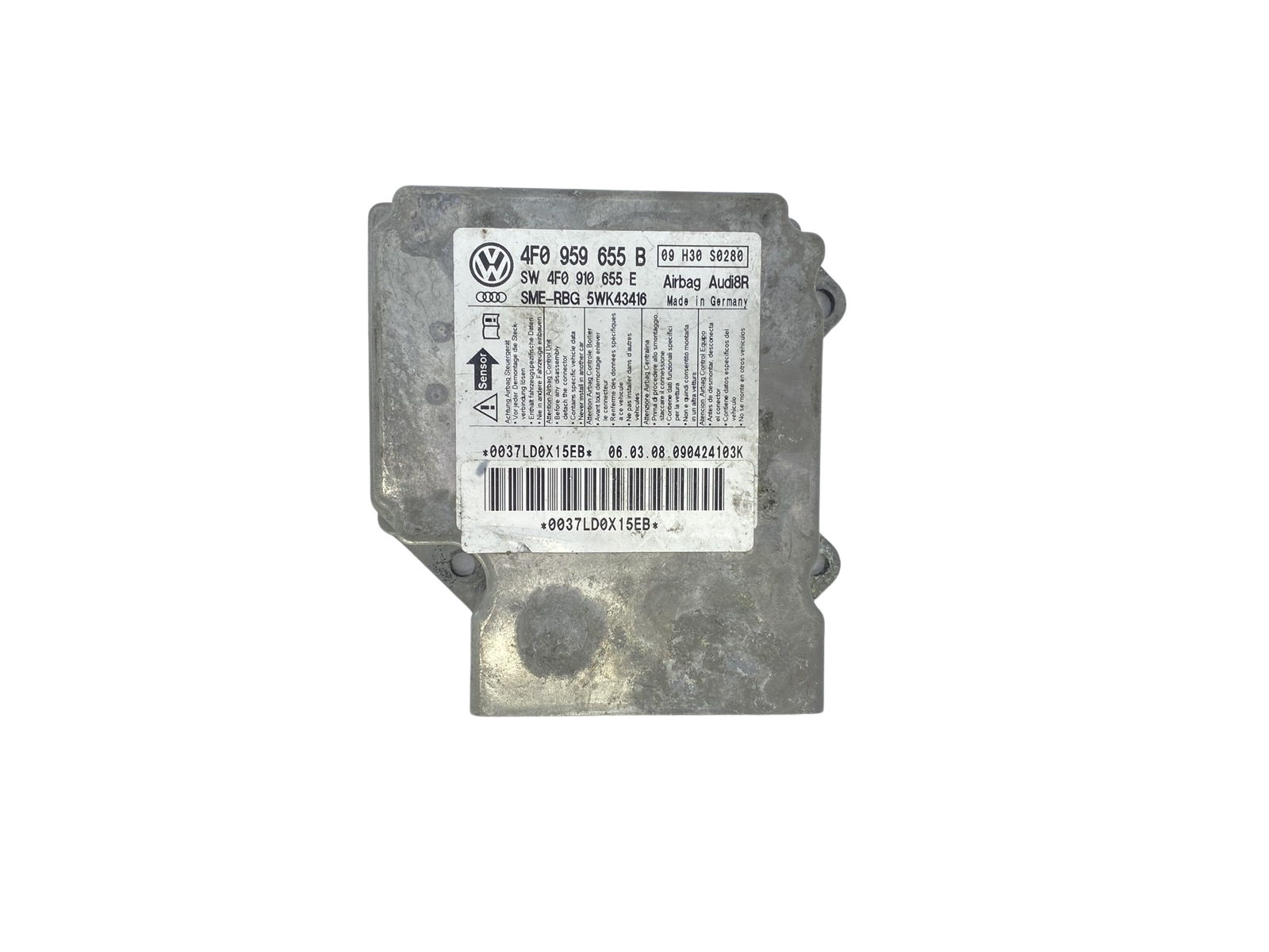 Steuergerät 4F0959655B 4F0910655E 5WK43416E VW Siemens 58394 main product photo
