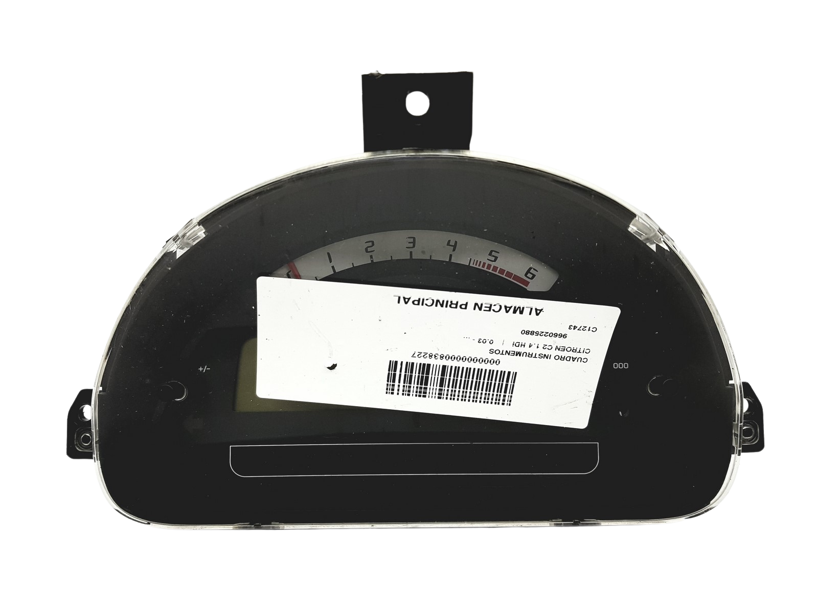 Tacho Kombiinstrument Citroen C2 C3 9660225880 D 02 58282 main product photo