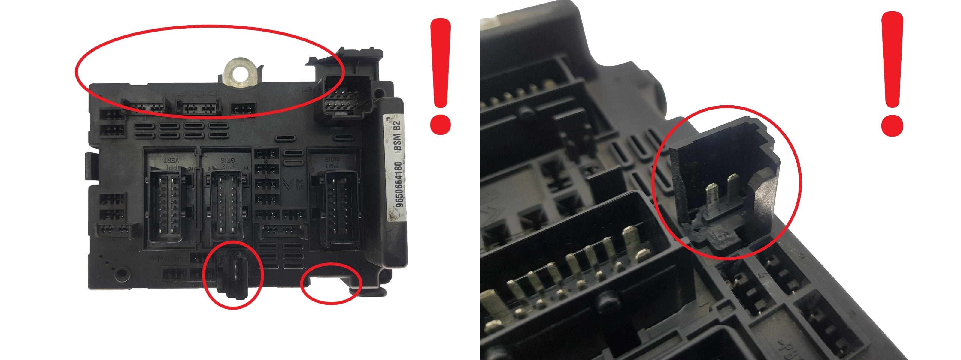 Steuergerät BSM B2 9650664180 PSA Delphi 2089 main product photo