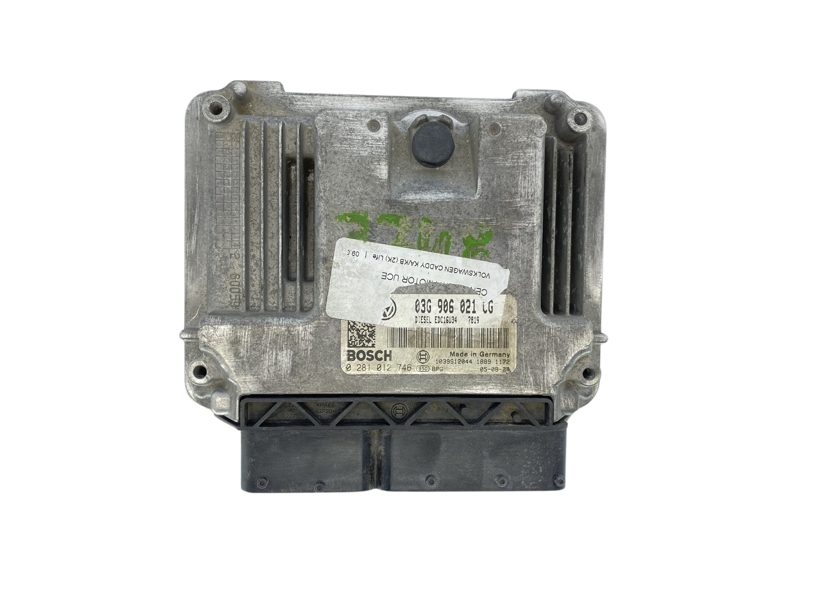 Steuergerät 03G906021CG 0281012746 VW Bosch main product photo