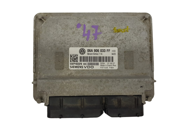 Motorsteuerung Seat 06A906033FF 5WP40329 Siemens VDO main product photo