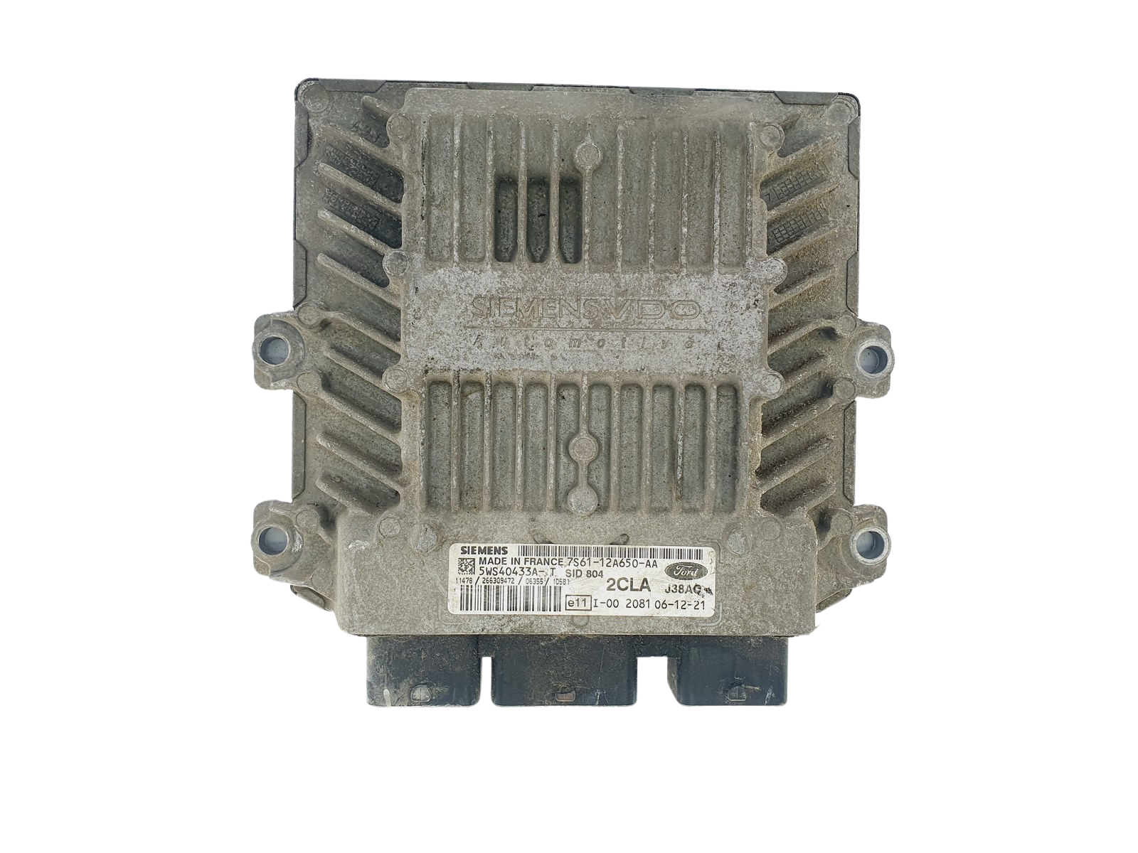 Steuergerät 7S61-12A650-AA 5WS40433A-T SID 804 2CLA Ford Siemens 47830 main product photo