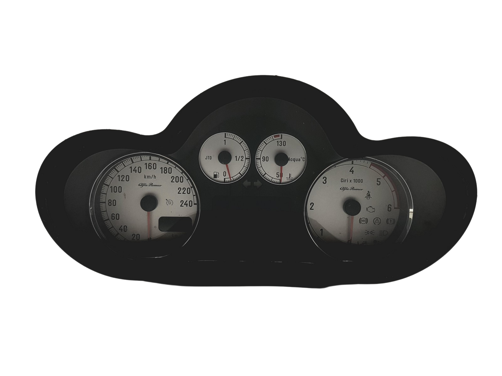 Tacho Kombiinstrument Alfa Romeo 147 156063199 110080304063 58868 main product photo