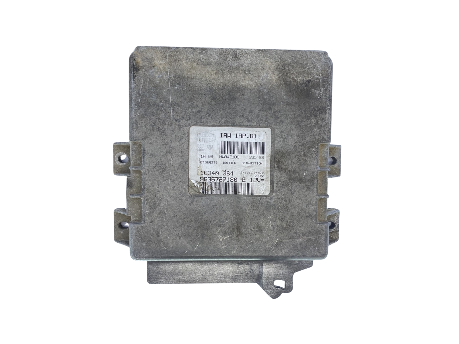 Steuergerät 9636727180 IAW1AP.81 16340.364 PSA Magneti Marelli 62390 main product photo