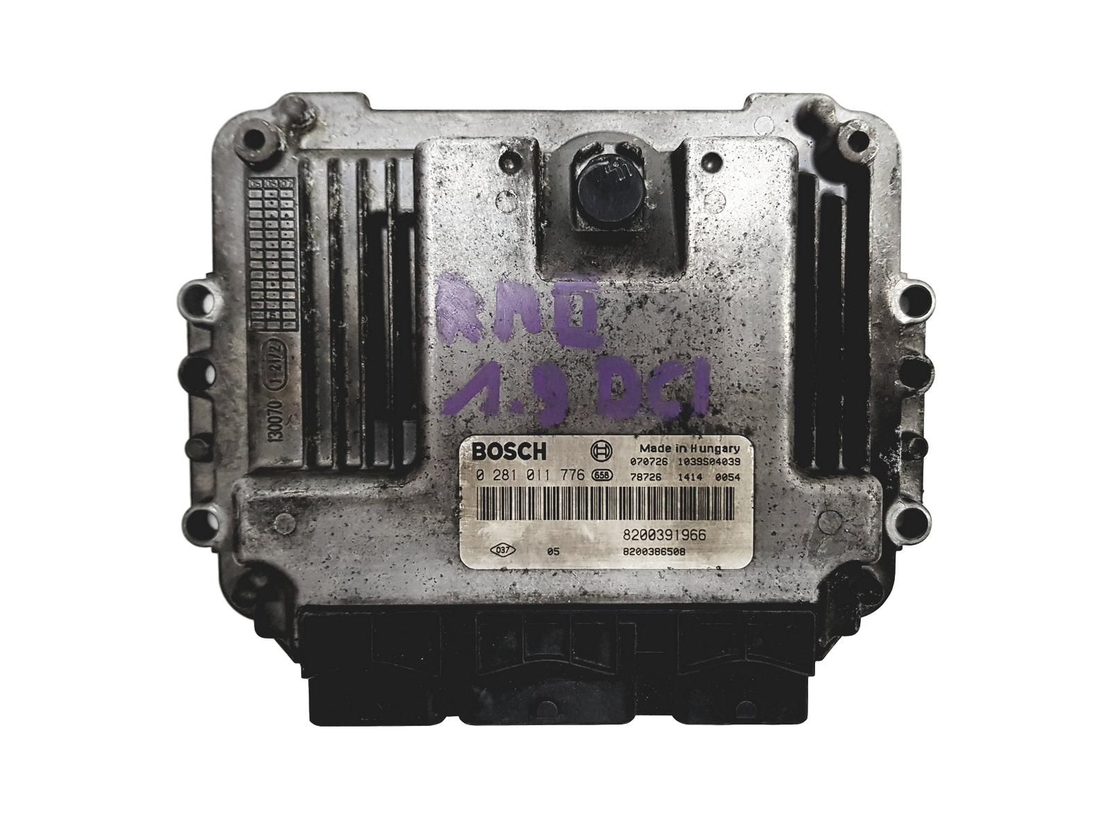 Steuergerät 0281011776 8200391966 8200386508 Renault Bosch 12382 main product photo