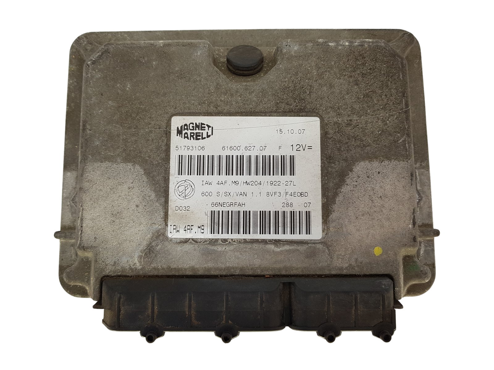 Steuergerät 51793106 IAW4AF.M9 61600.627.07 Fiat Magneti Marelli 1043 main product photo