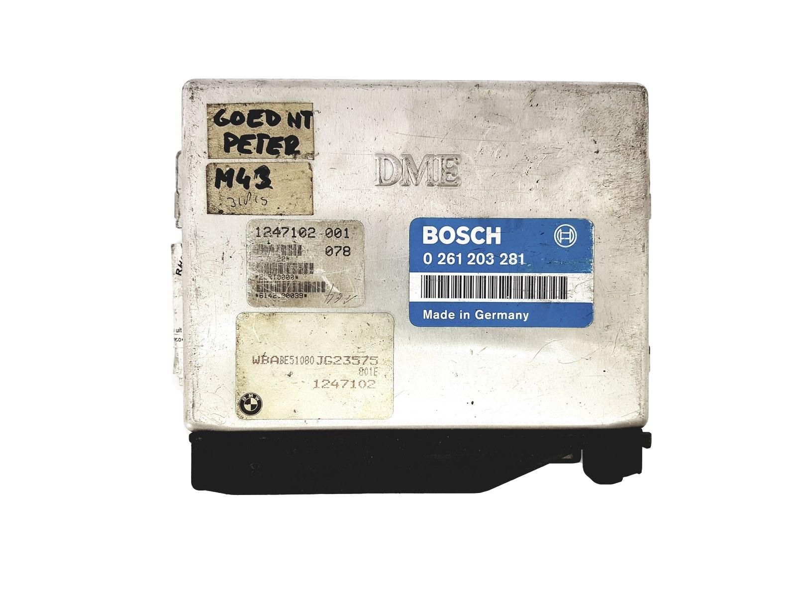 Steuergerät 0261203281 1247102001 BMW Bosch main product photo