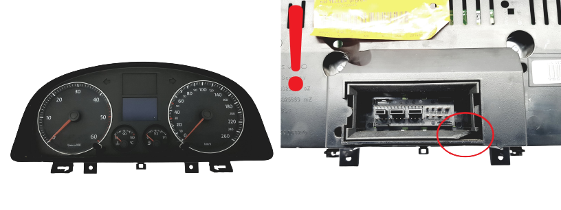 Tacho Kombiinstrument VW Touran 1T0920864A 110080378003 51989 main product photo
