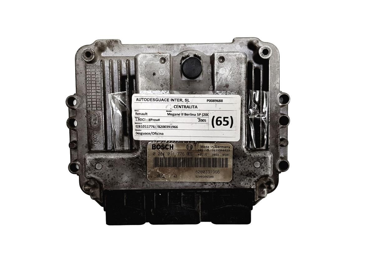 Steuergerät 0281011776 8200391966 8200386508 Renault Bosch 10421 main product photo