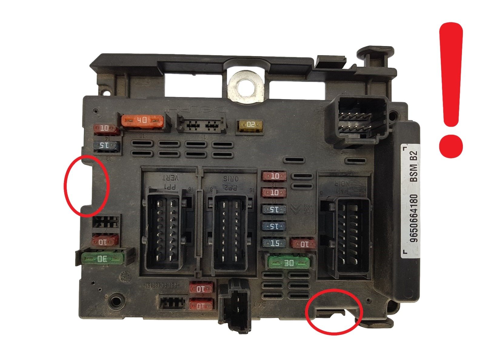Steuergerät BSM B2 9650664180 PSA Delphi 1482 main product photo