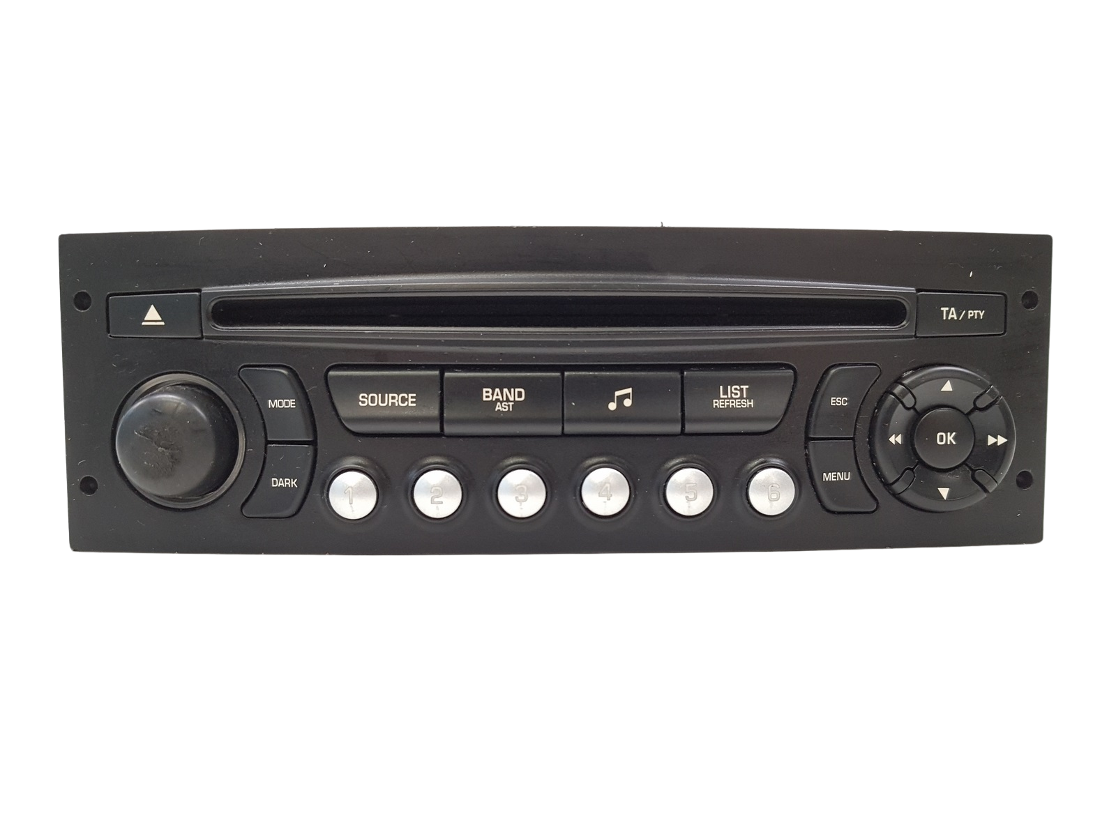 Cd-Radio Citroen Peugeot 96766518XT PSARCD441-72 main product photo