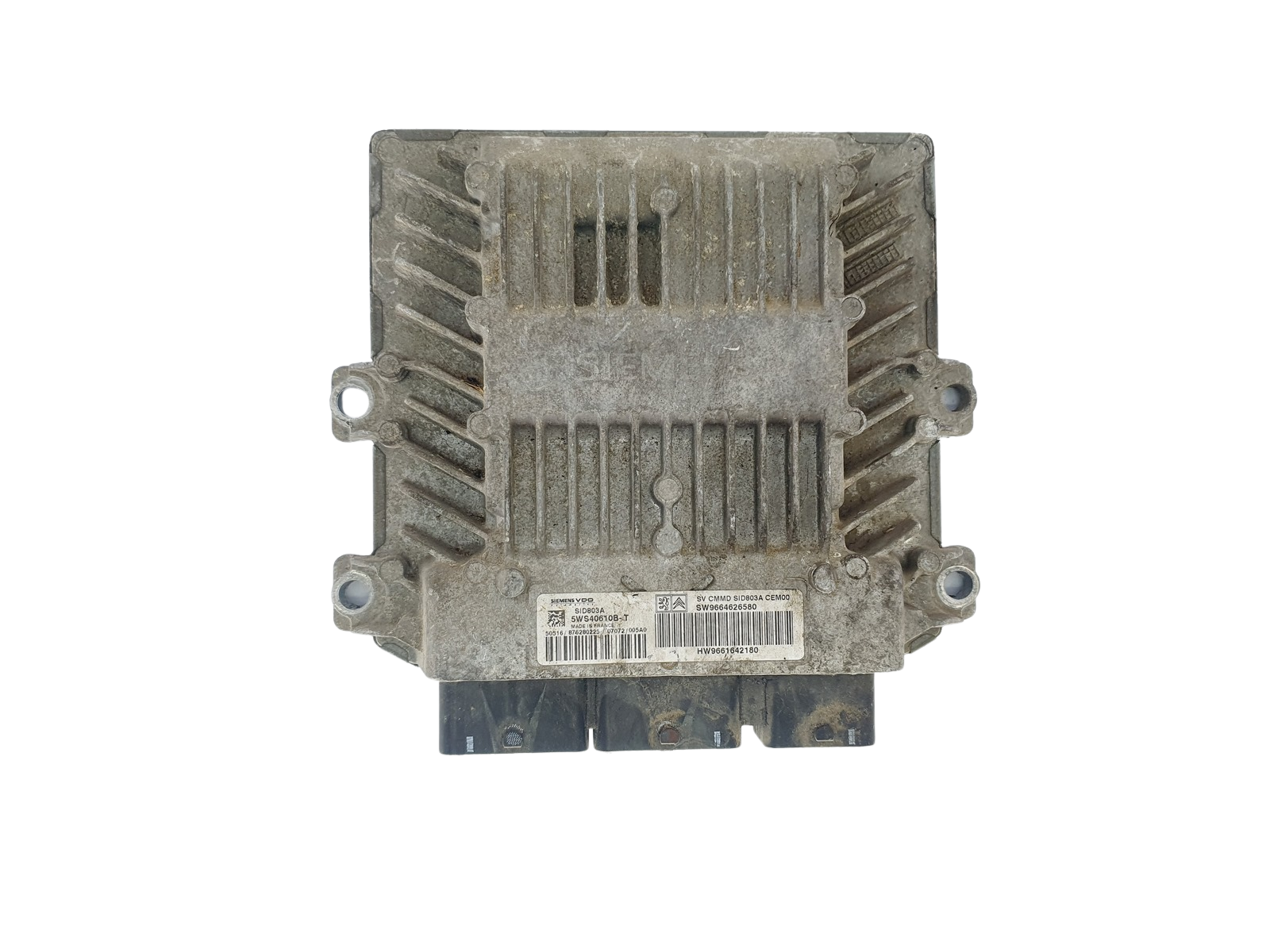 Steuergerät 5WS40610B-T 9664626580 9661642180 PSA Siemens 47431 main product photo