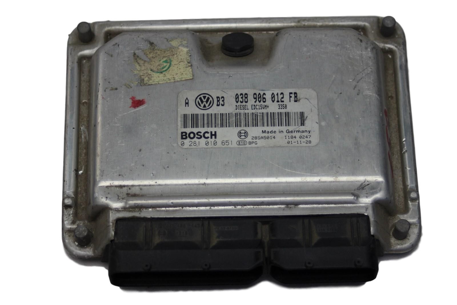 Motorsteuerung 038906012FB 0281010651 VW main product photo