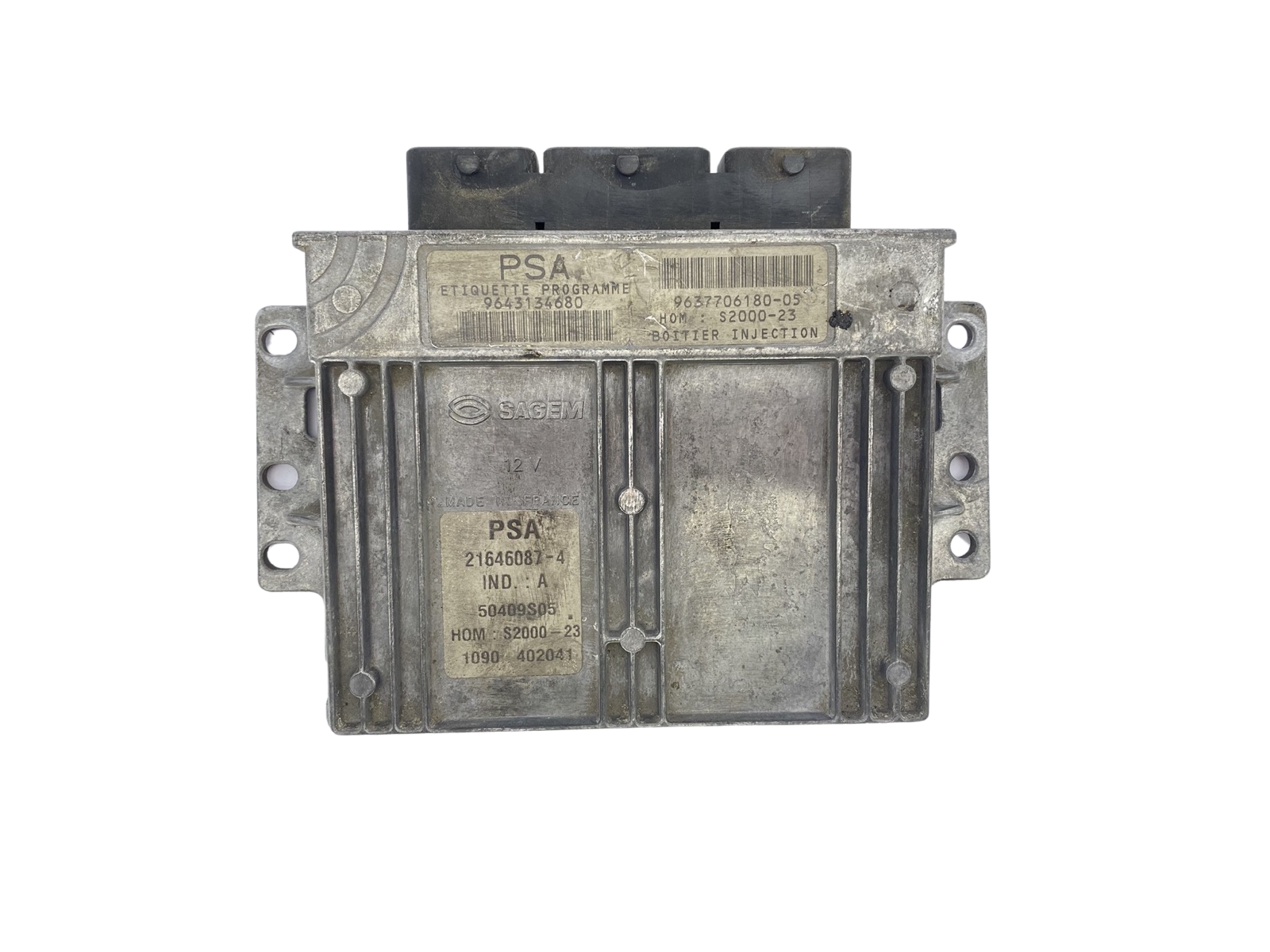 Steuergerät 9643134680 9637706180-05 21646087-4 PSA Sagem 55024 main product photo