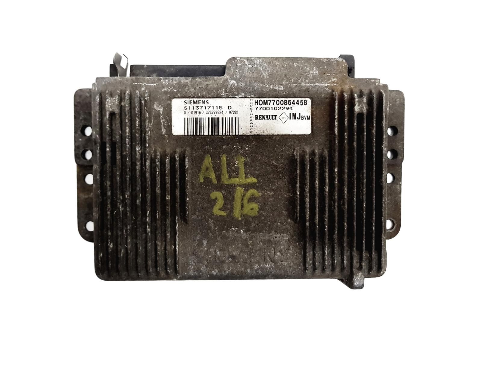 Steuergerät 7700102294 7700864458 S113717115D Renault Siemens 4550 main product photo