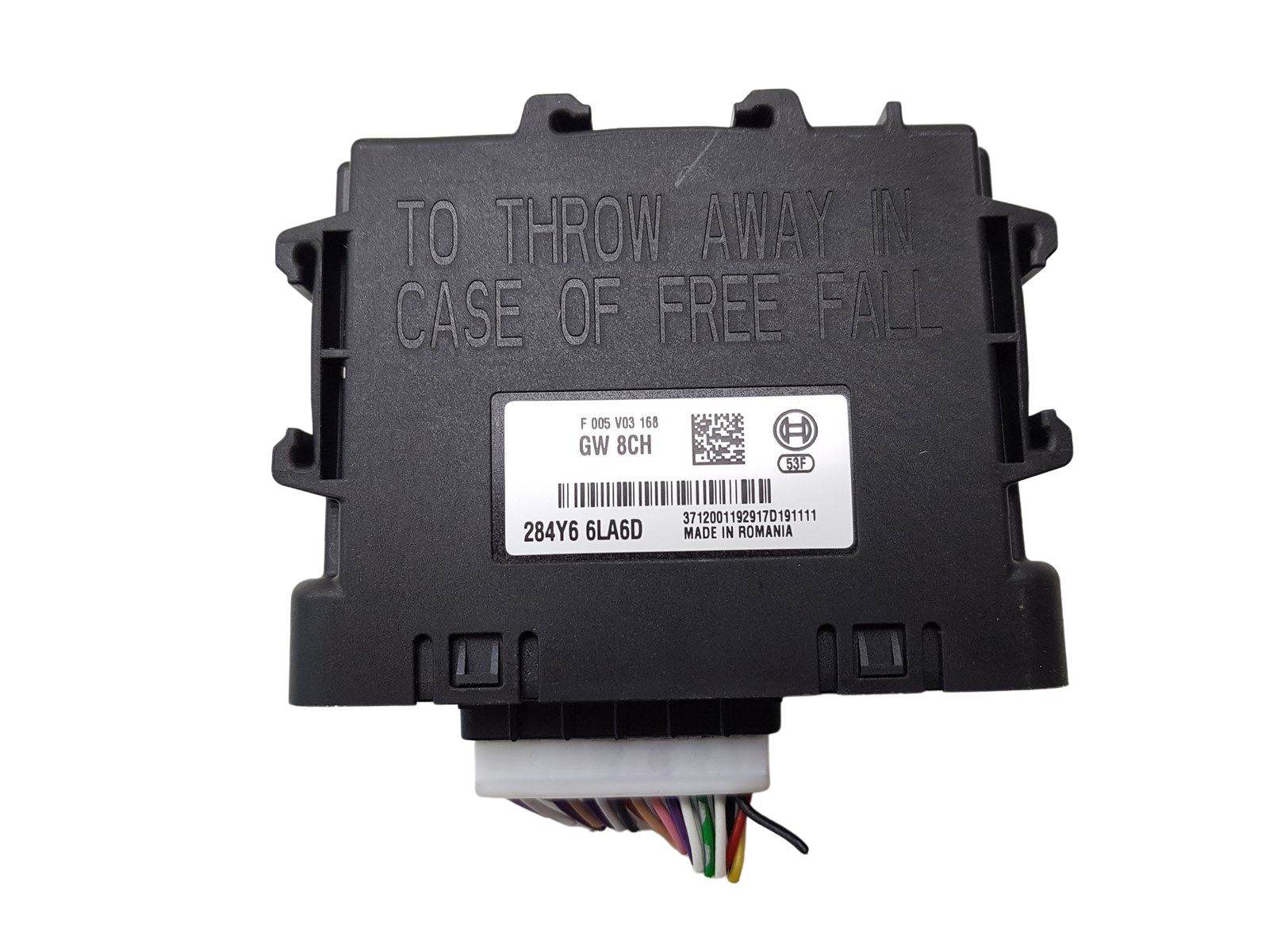 Steuergerät TCU Renault 284Y66LA6D F005V03168 main product photo
