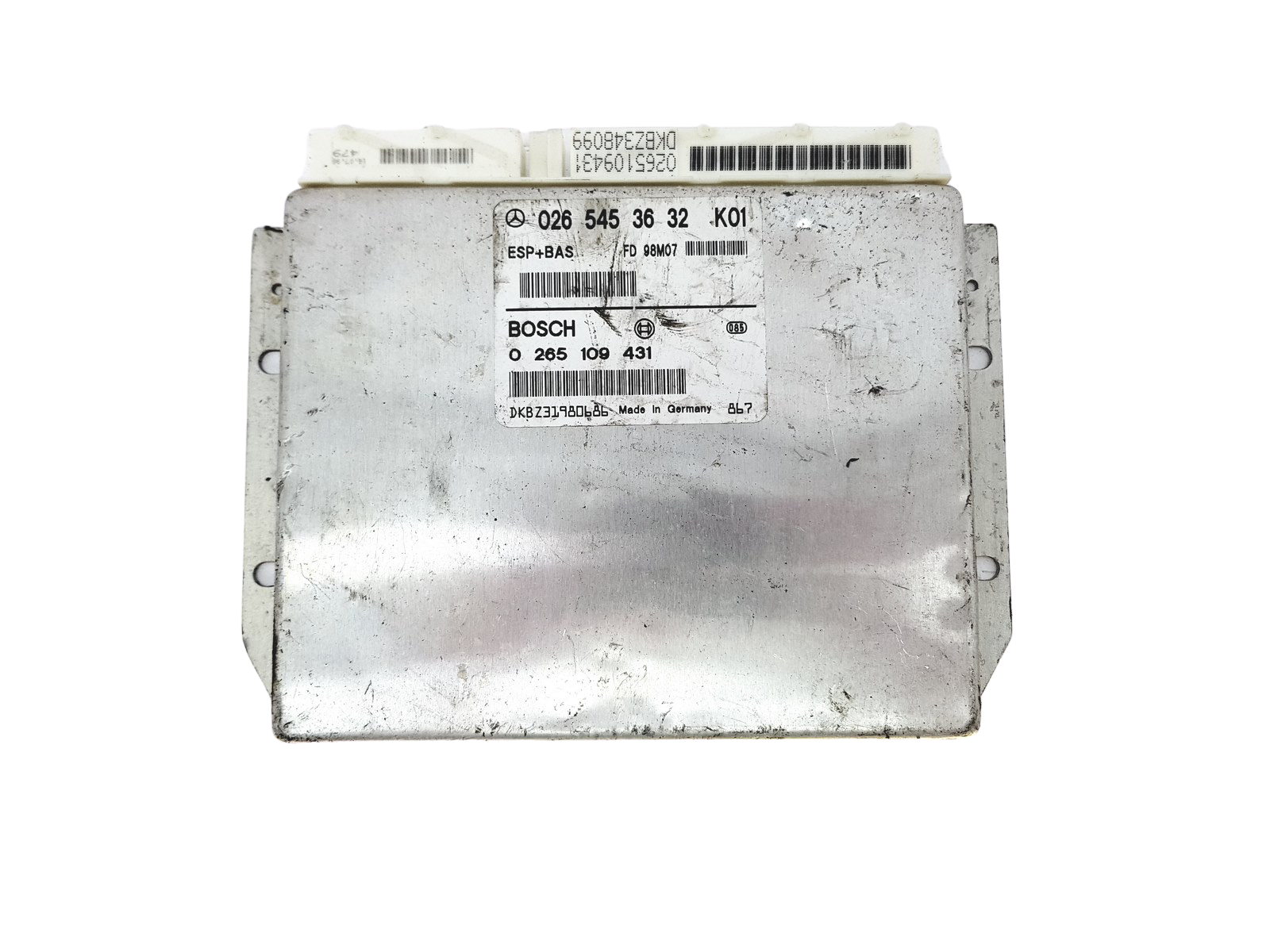 Steuergerät ESP 0265453632 0265109431 Mercedes Bosch 27805 main product photo