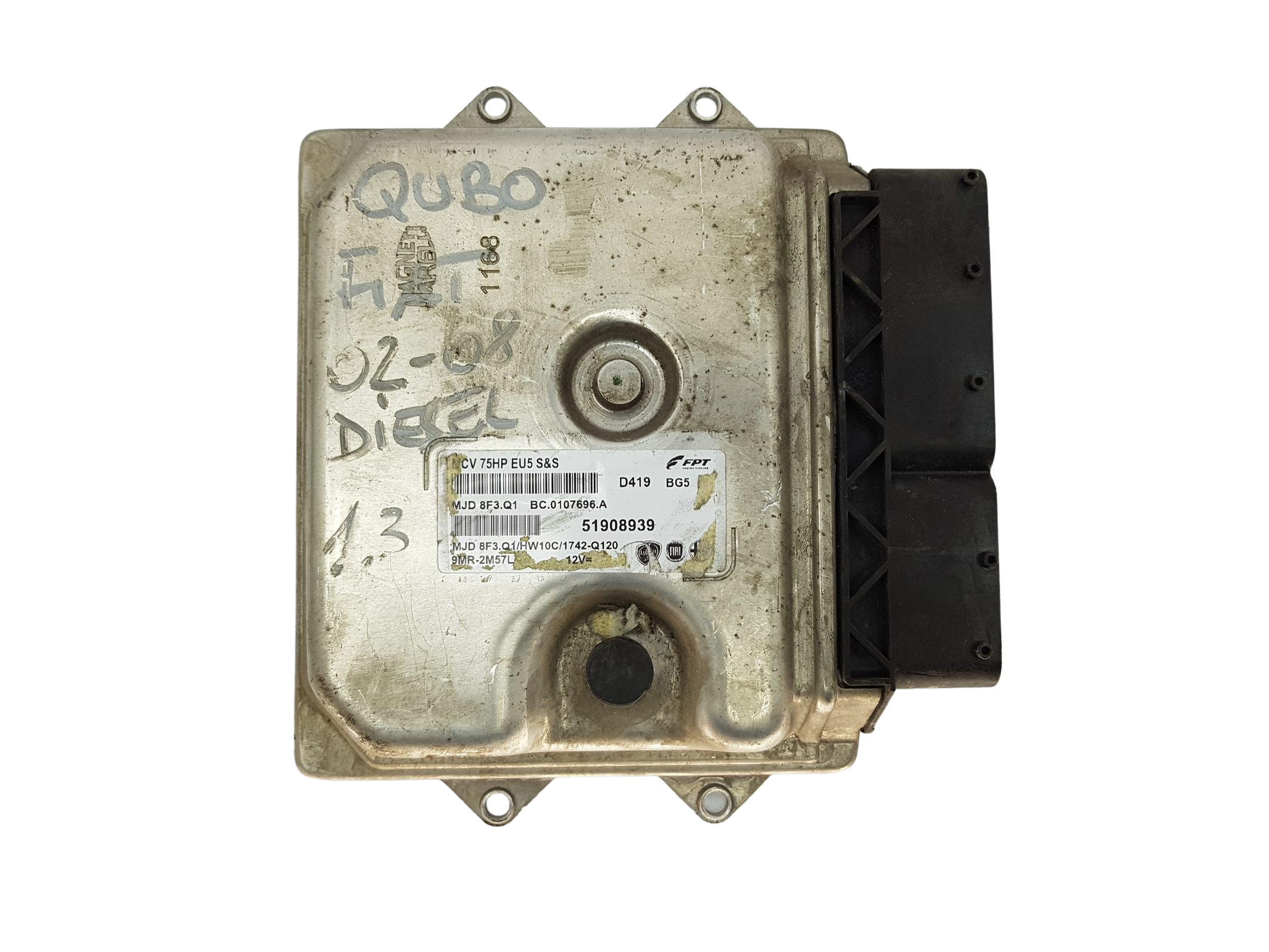 Steuergerät 51908939 MJD8F3.Q1 BC.0107696.A Fiat FPT Magneti Marelli main product photo