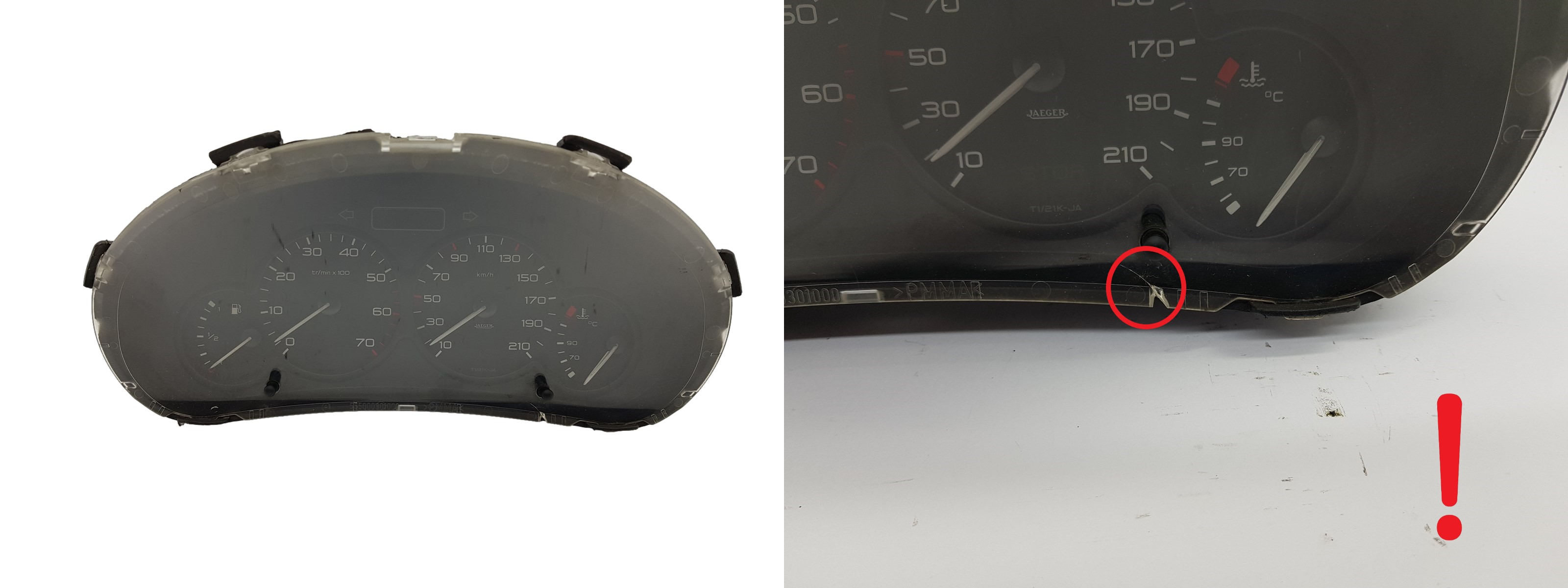 Tacho Kombiinstrument Partner 1 Berlingo 1 9662745180 PSA 3082 main product photo