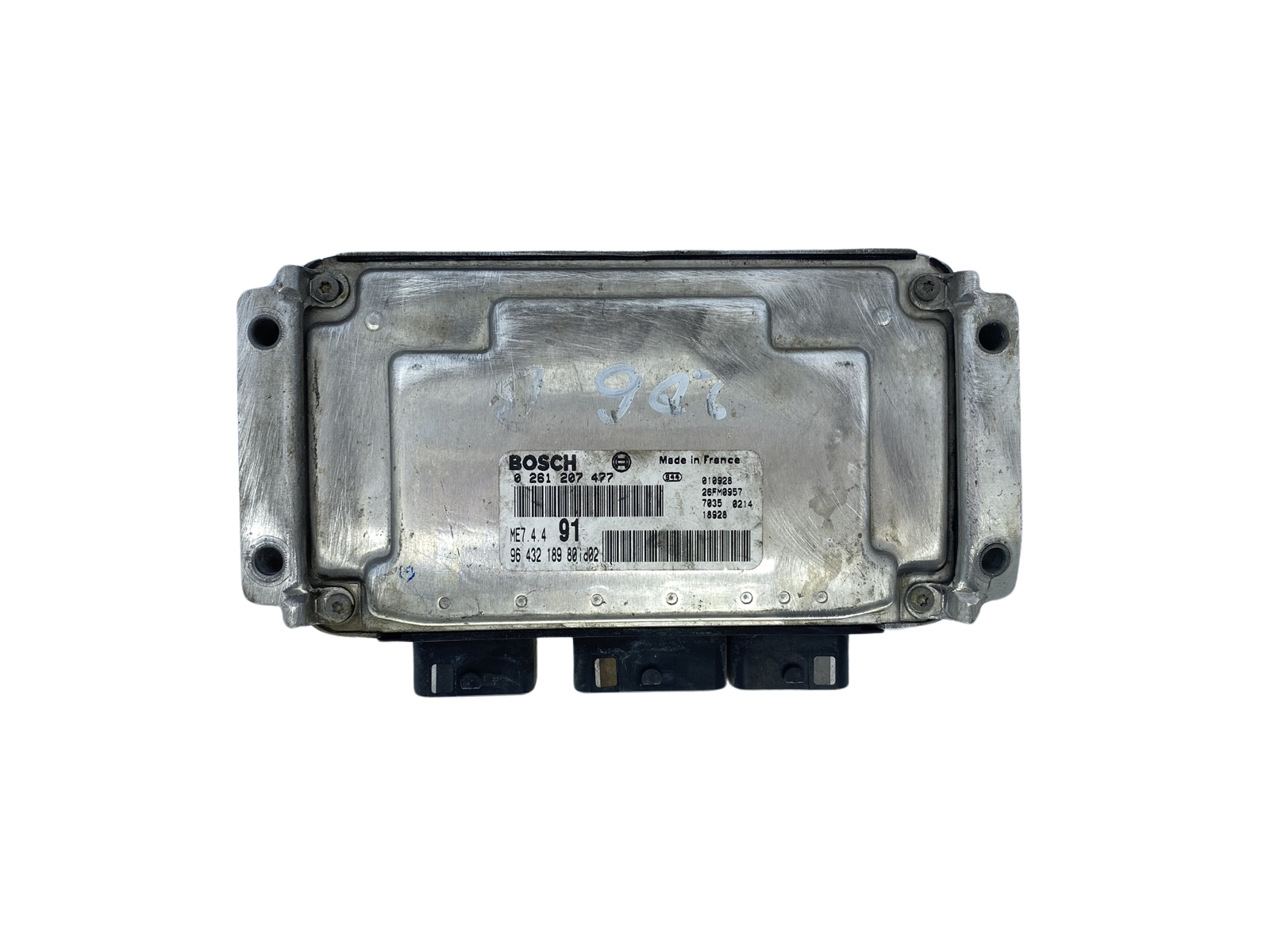 Steuergerät 0261207477 9643218980id02 26FM0957 PSA Bosch 61302 main product photo