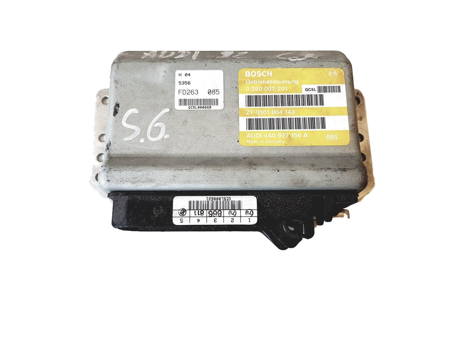 Steuergerät 0260002201 4A0927156A Audi Bosch main product photo