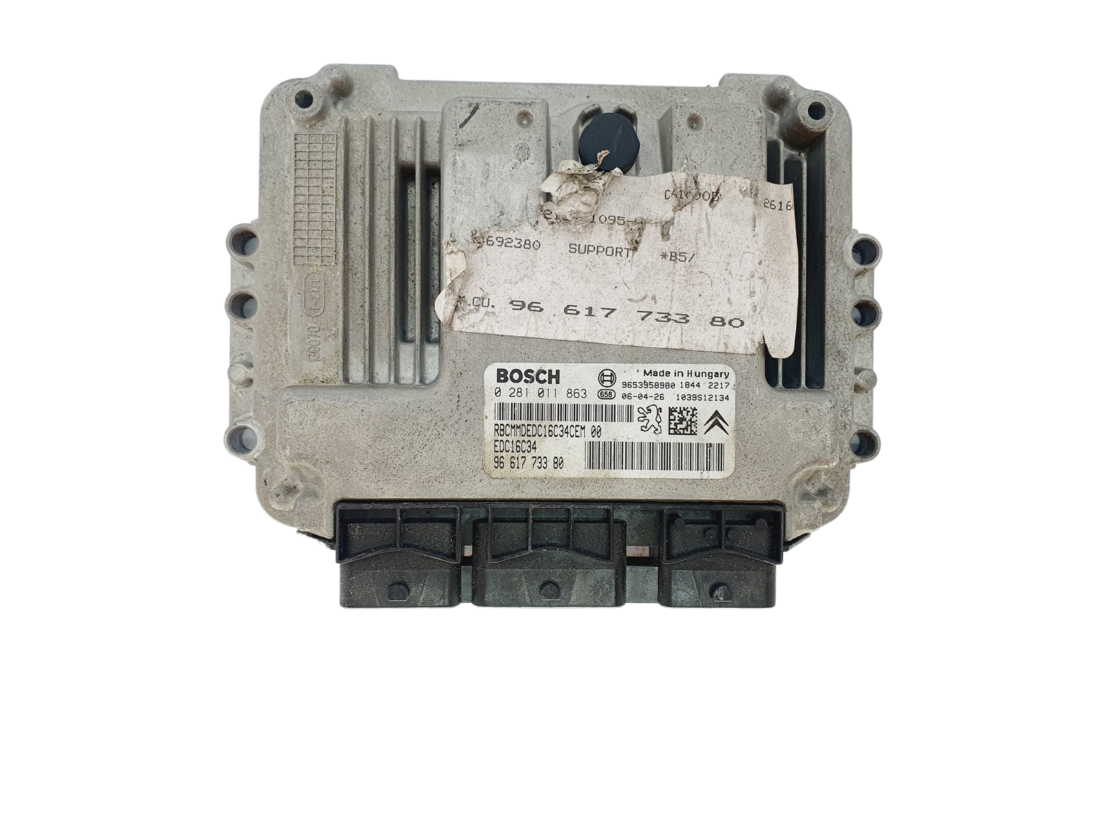 Steuergerät 0281011863 9661773380 9653958980 PSA Bosch 47564 main product photo