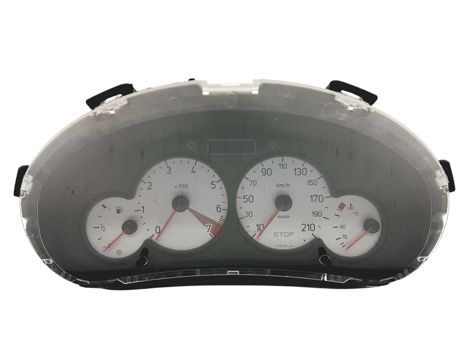 Tacho Kombiinstrument Peugeot 206 9656696380 000500610 49444 main product photo