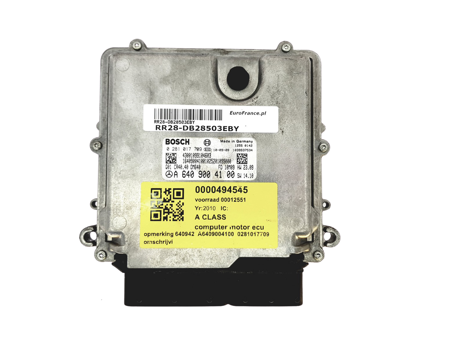 Steuergerät A6409004100 0281017709 Mercedes Bosch main product photo