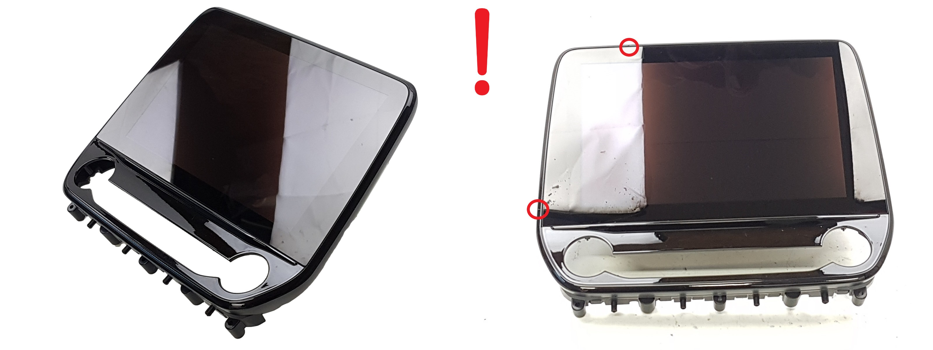 Display Für Navigationssystem Ford Fiesta 7 VII K1BT-18B955-FC 1236 main product photo