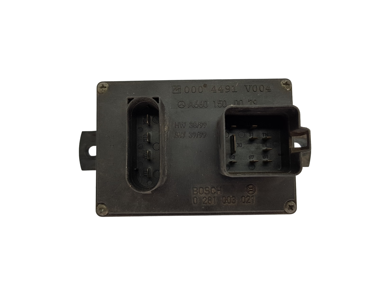 Steuergerät A6601500079 0281003021 0004491V004 Mercedes Bosch main product photo