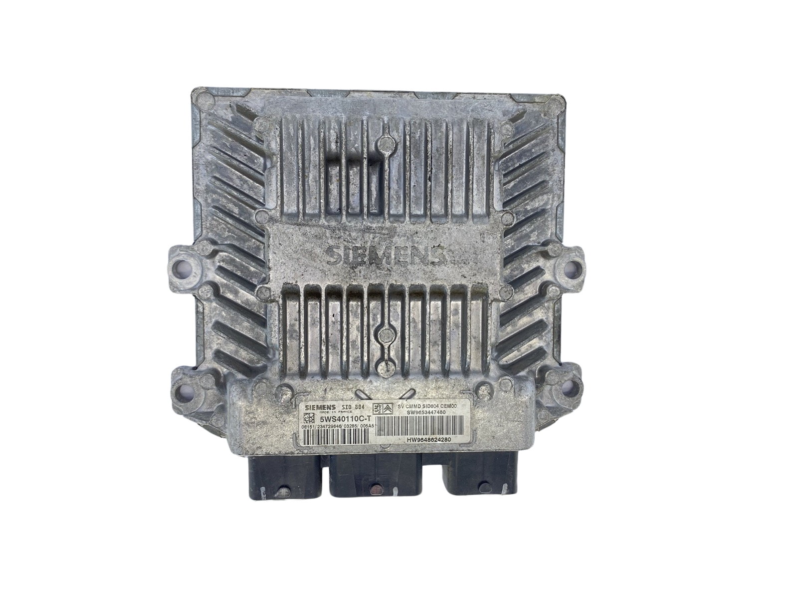 Steuergerät 9653447480 9648624280 5WS40110C-T PSA Siemens 60754 main product photo